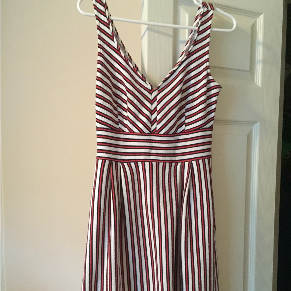 Striped nautical dress